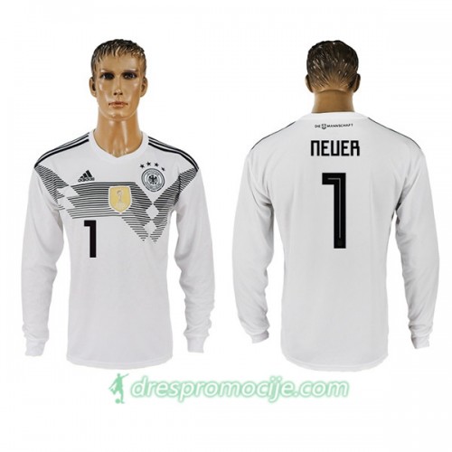 Njemačka Dres Neuer 1 Domaći Svjetsko prvenstvo 2018 Dugim Rukavima Njemačka Dres Neuer 1 Domaći Svjetsko prvenstvo 2018 Dugim Rukavima